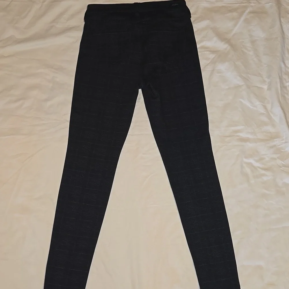 Liverpool Black and Grey Plaid Skinny Pants Size 6/28 - Picture 5 of 7